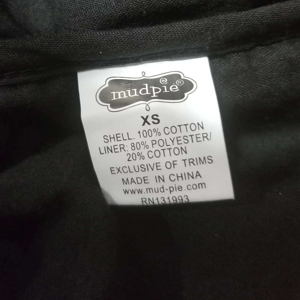 MUD PIE Mallory Crochet Dress Black - Picture 5 of 8